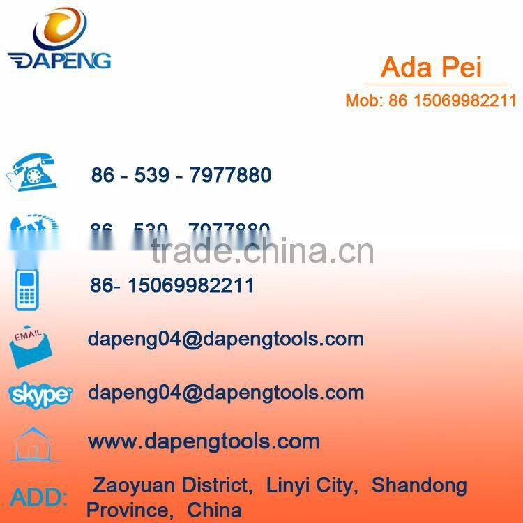 DAPENG Manufacture 100x16mm abrasive zirconia flap disc
