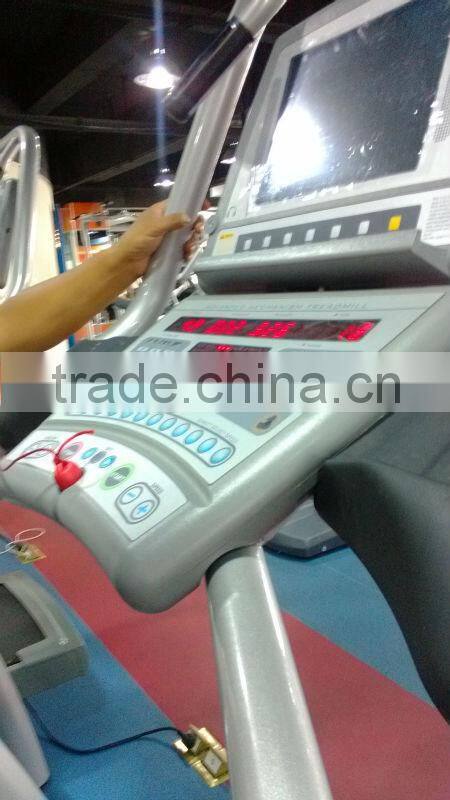 Commercial Treadmill & Incline Trainer with workout TV