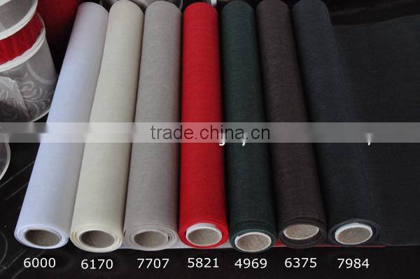 100% polyester satin table runner for wedding decoration