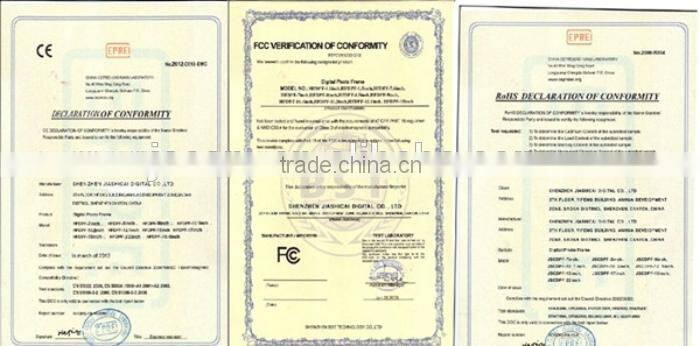 8 inch desktop clock funny photo frame