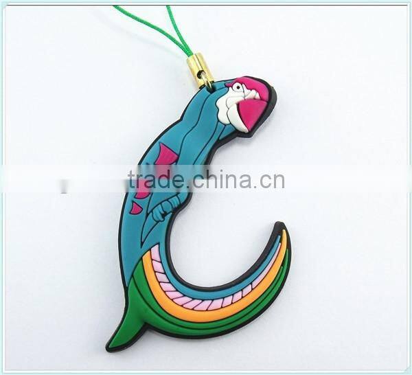 custom shape letter keyring