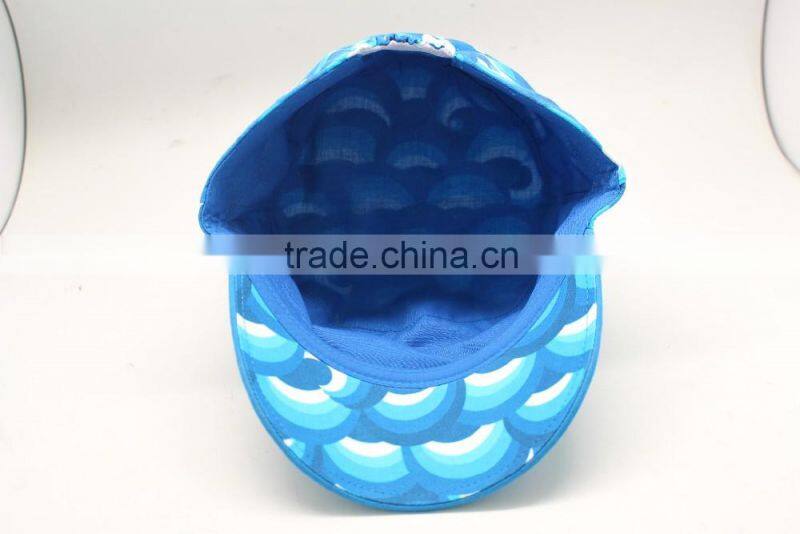 blank 100 polyester printed mesh dome sports Casual cap hat cap hat Colorful