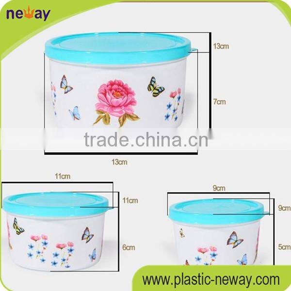 Wholesale high quality plastic crisper / plastic bento