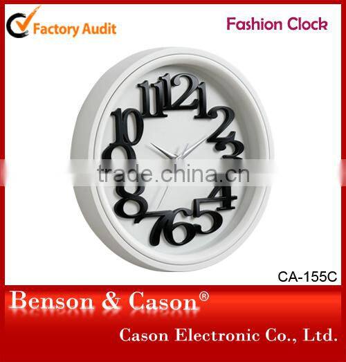 Decorative Weather Station Plastic Wall Clock