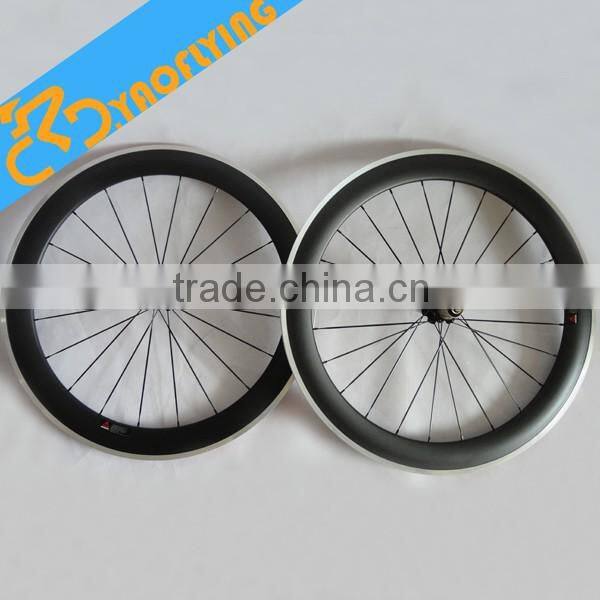 Tubular 50mm carbon road bike wheel light weight wheel with hub