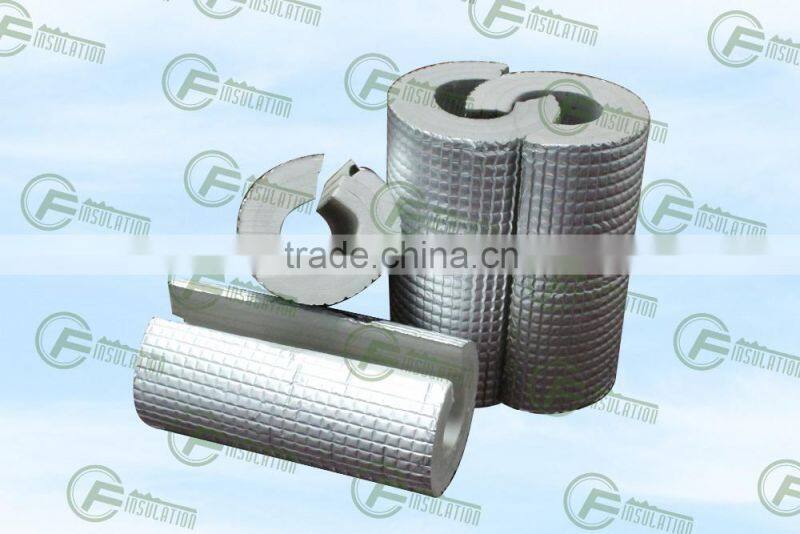 Aluminum Foil Faced PE Foam Pipe for Tube Heat Insulation