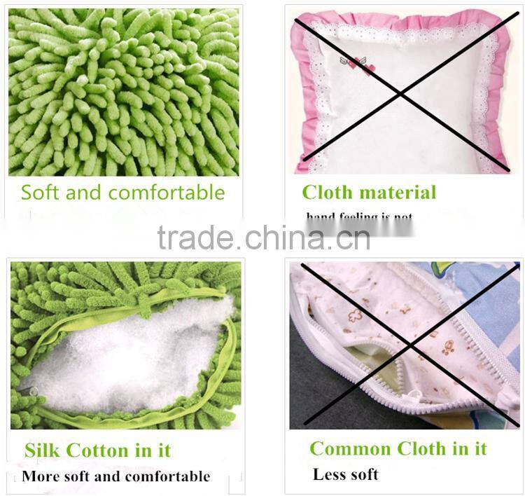 polyester chenille wholesale decorative pillow