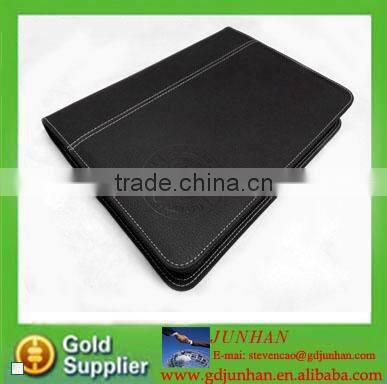 soft leather personnel file folders / a5 size leather conference folder / customized conference folders