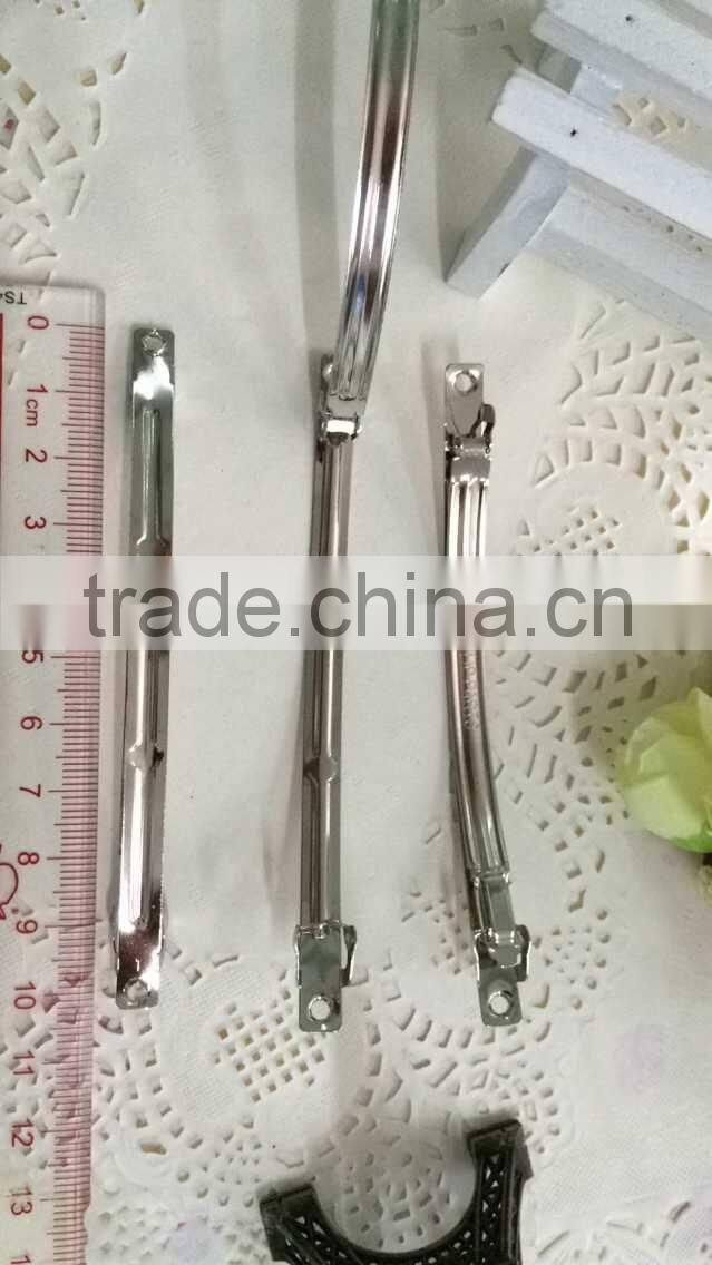 Silver French Barrettes Clip For Hair Bows Metal French Clip 5 styles available