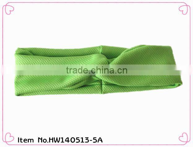 high quality polyester sport athletic headband 2014