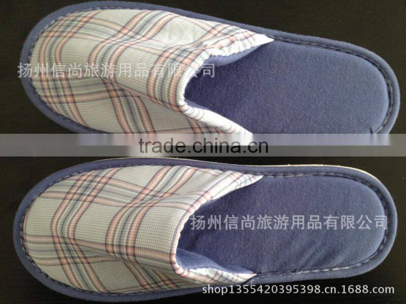 poly terry washable open toe slipper for Radission hotel, l,luxury, softable