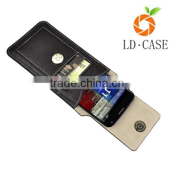 genuine leather Smartphone Accessories Wallet Design mobile phone bags & cases