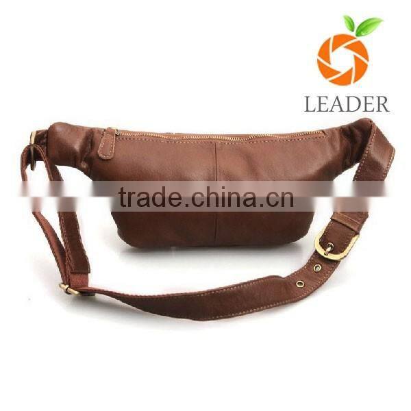 The great popular leather belt bags the shoulder strap waist bag sport chest bags