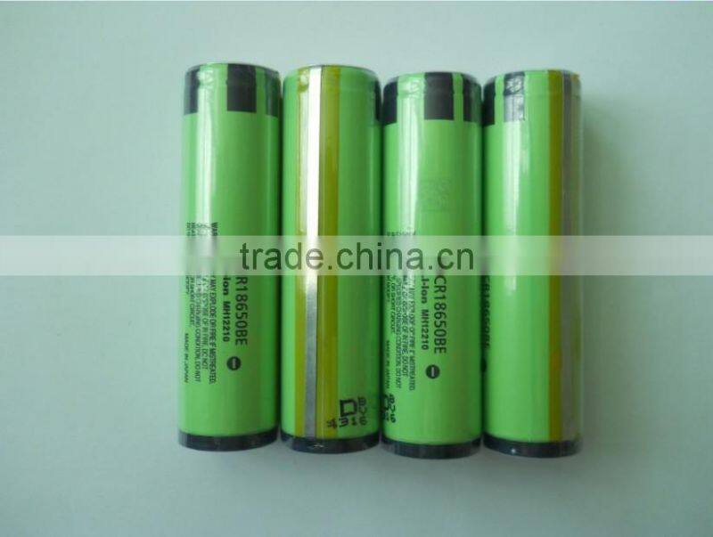protection 18650 NCR18650BE 3200mAh 3.6V for panasonic battery button top protected
