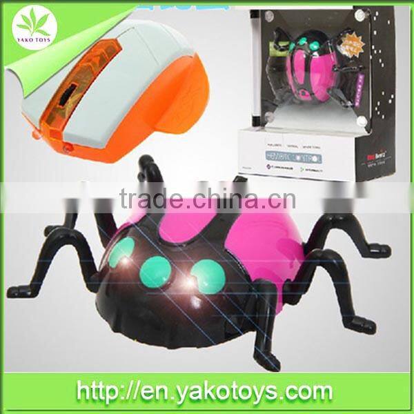 4Channel Computer Mouse Control climbing beetle with light