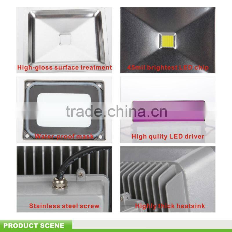 3 years warranty CE, Rohs UL 50w led flood light ip65