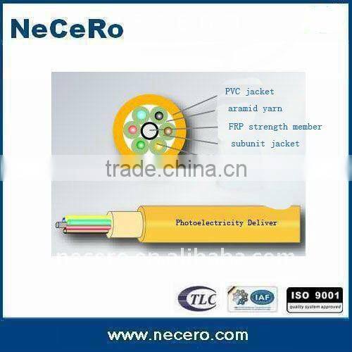 Multi Purpose Break-out LSZH optic fiber cable GJFJV