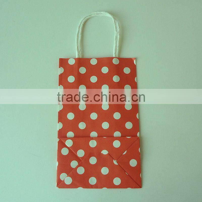 stand up wedding or party small kraft gift packaging bag wholesale