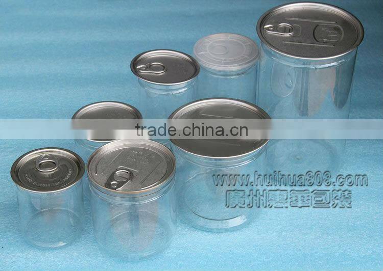 PET easy open can for food packaging