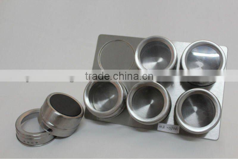 7pcs spice jar set seasoning set magnetic spice set