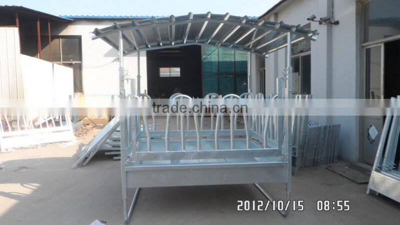 Galvanzied customized horse hay feeder