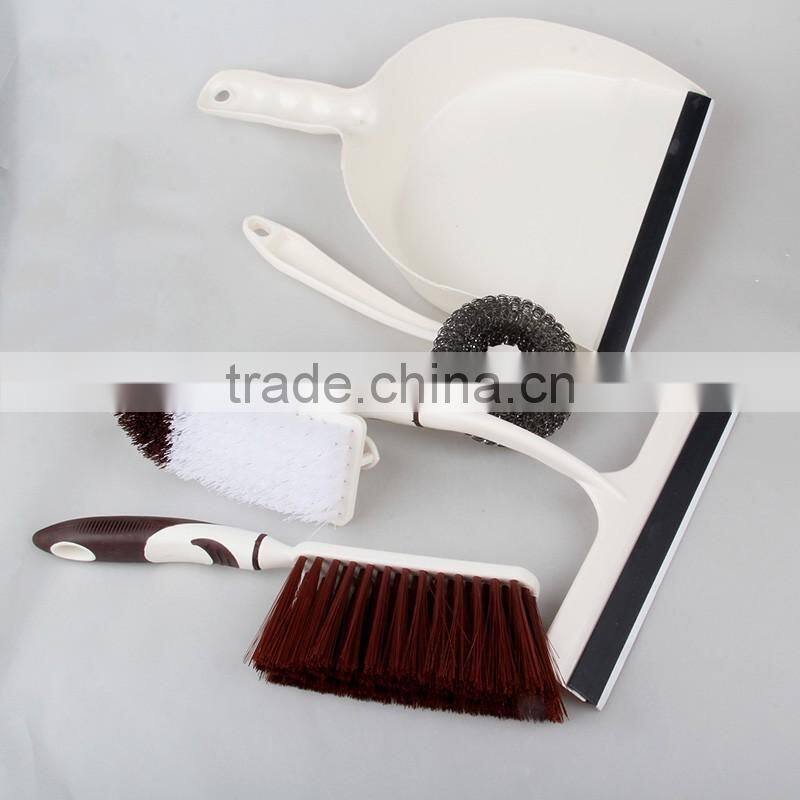 2016 hot sell Fashion design household cleaning brush set cheaper bursh set for home