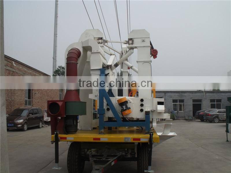 grain seed processing plant cart