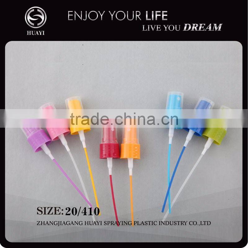 Wholesale perfume bottle mist sprayer with transparent over cap