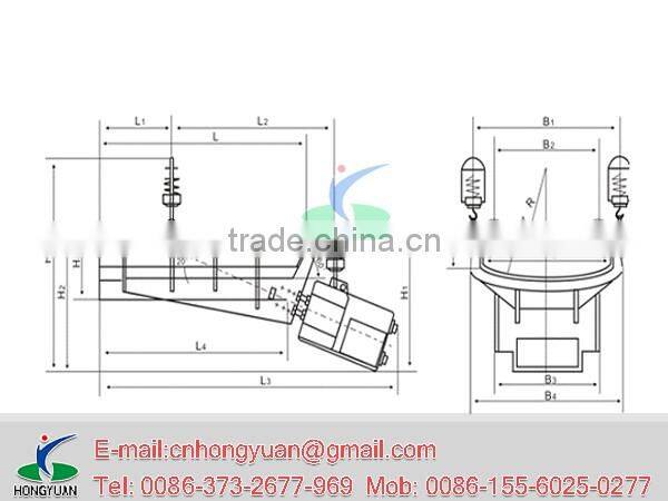 feeding iron powder used electromagnetic vibrating feeder