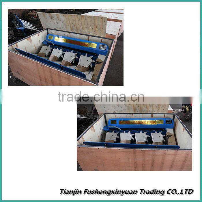 Professional Neat Harvest Rice And Wheat Mini Reaper Harvester