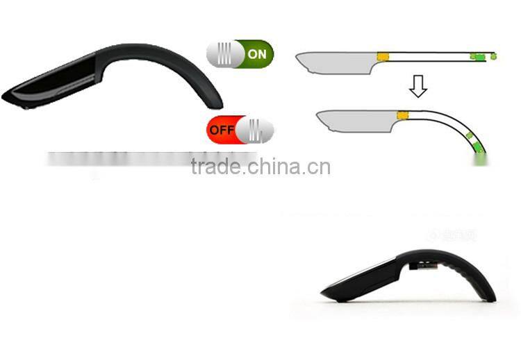 2014 top 10 2.4g super slim novelty wireless mouse