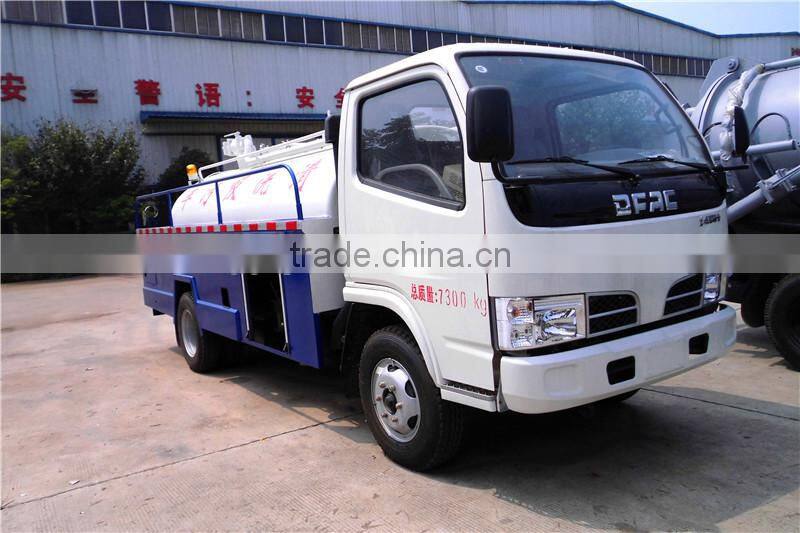 Hubei chengli 6000L Sewer dredge cleaning vehicle