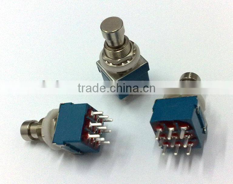 PBS-24-302 ON-ON 3PDT foot push button switch