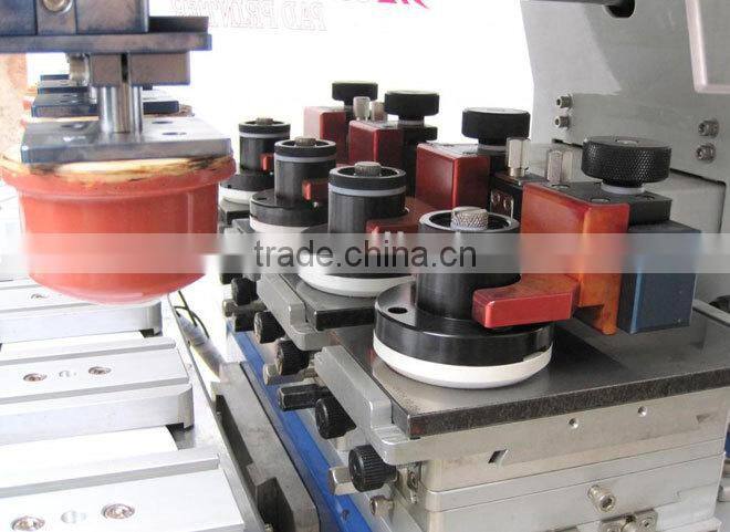 Sealed cup pad printing machine