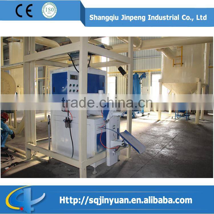 Latest Design Fully Automatic Waste Tyre Pyrolysis Carbon Black Granule Machine