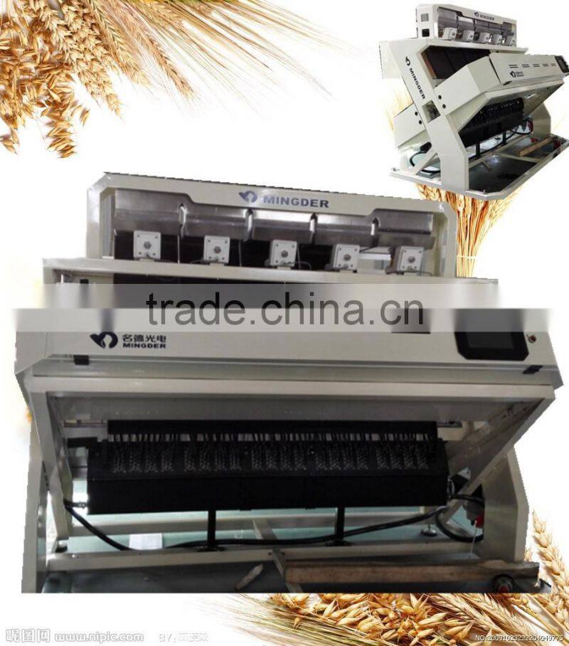 Low price, high quality rice color sorter, rice color sorting machine with one year free warranty