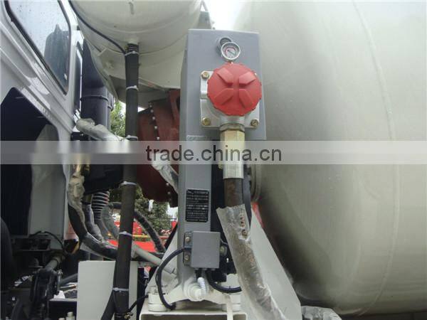 Euro3 12m3 foton 6x4 mixing concrete drum transport truck
