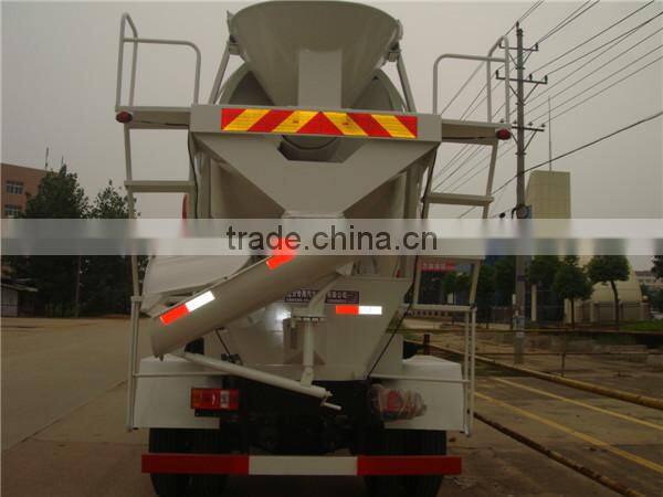 Best price 140hp Chinese 6 wheels small cement mixer 4m3