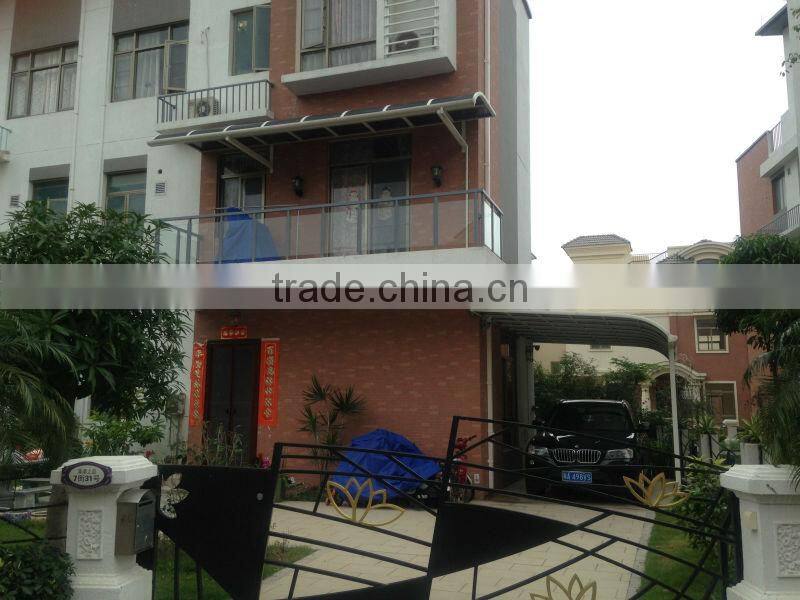 garden Balcony popular pergola outdoor gazebo with polycarbonate shed for sale