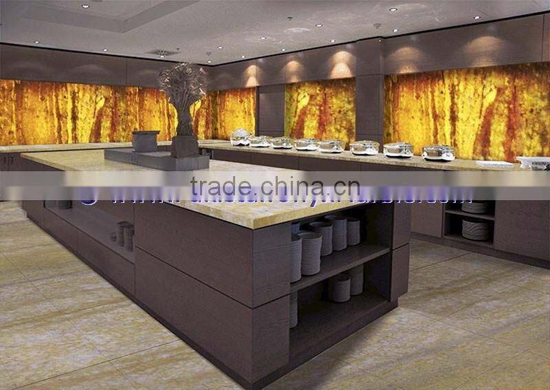 PAKISTAN FACTORY MADE BACKLIT ONYX KITCHEN COUNTERTOPS