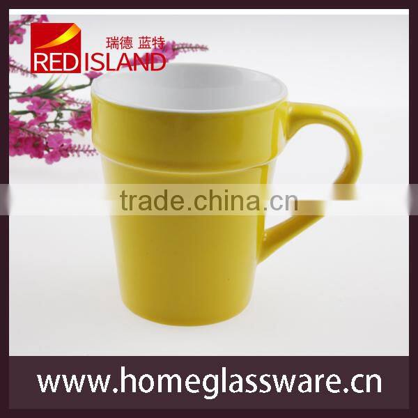 heigh qaunlity colorful ceramic coffee mug as perfect gift