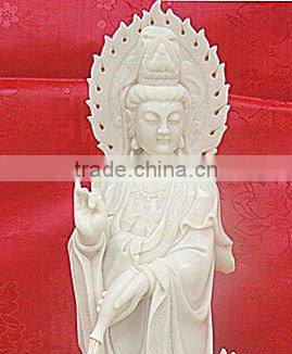 Small Marble Kwan-yin Statue