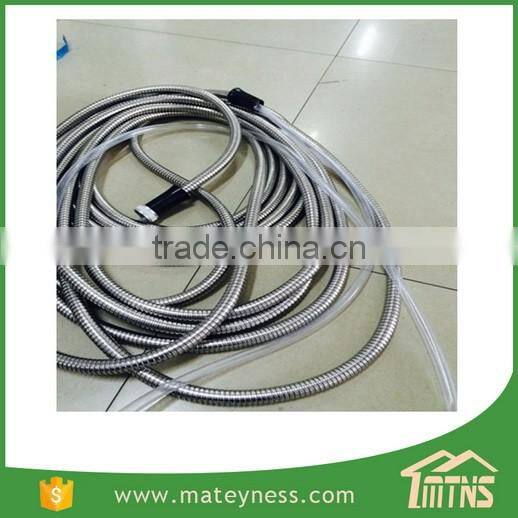 Custom Length Water High Pressure Flexible Stainless Steel Metal Garden Hose
