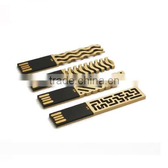 Super slim mini metal USB 2.0 memory stick flash drive