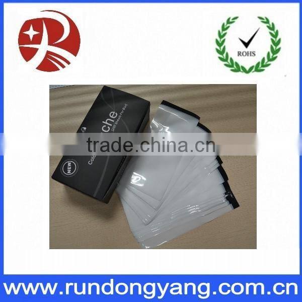 Rectangle Black Hair Meche Packaging Box