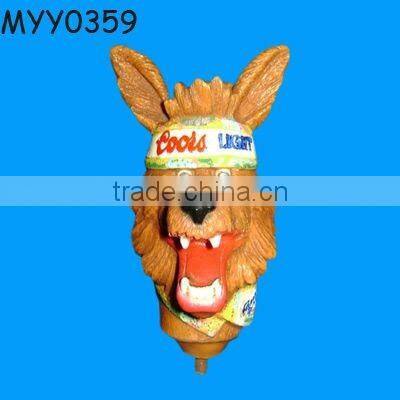 decorative surfer resin figure for bar accessories