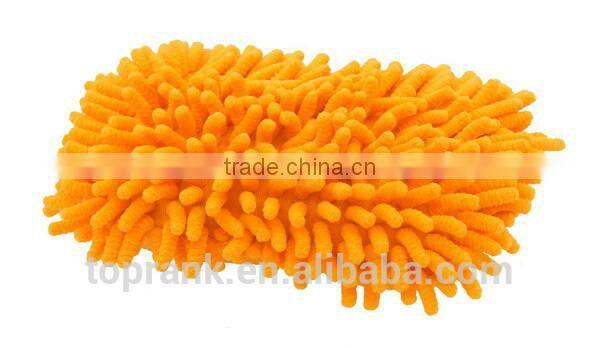MICROFIBER CHENILLE WASH PAD CAR WAX SPONGE