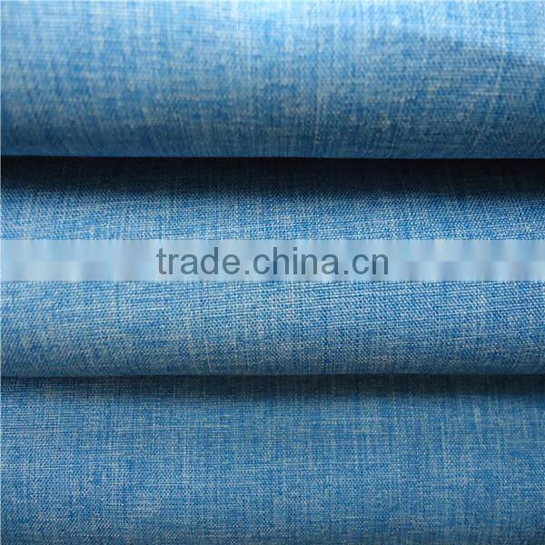 150D cationic polyester linen-like fabric double color used for clothes