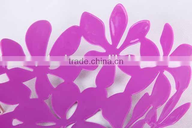 Flower shaped plastic fruit dish fruit basket