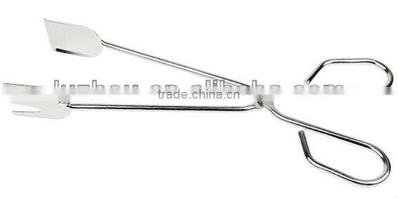 OASIS Food tong with stainless steel or iron with chrome plate
